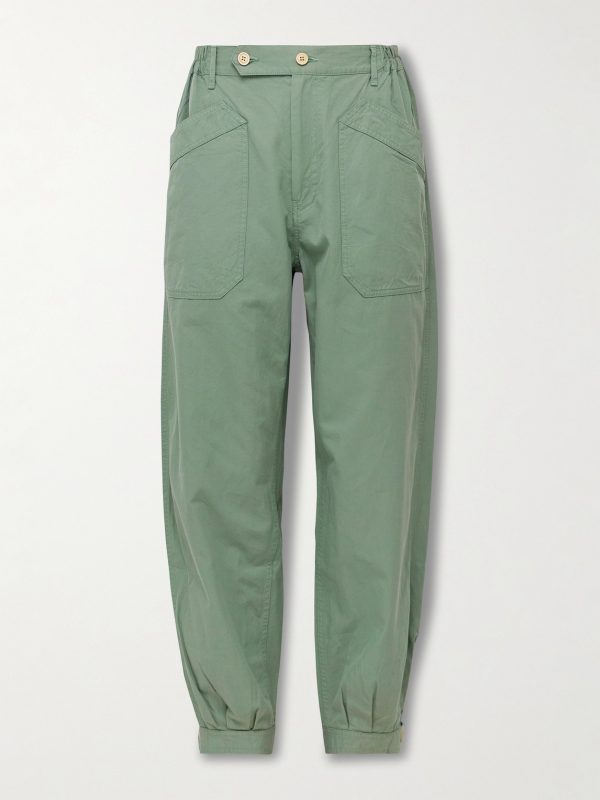Carrol Tapered Cotton-Gabardine Cargo Pants Carrol Tapered Cotton-Gabardine Cargo Pants