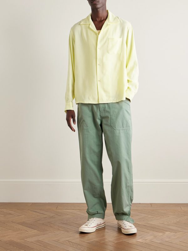 Carrol Tapered Cotton-Gabardine Cargo Pants - OU Carrol Tapered Cotton-Gabardine Cargo Pants - OU