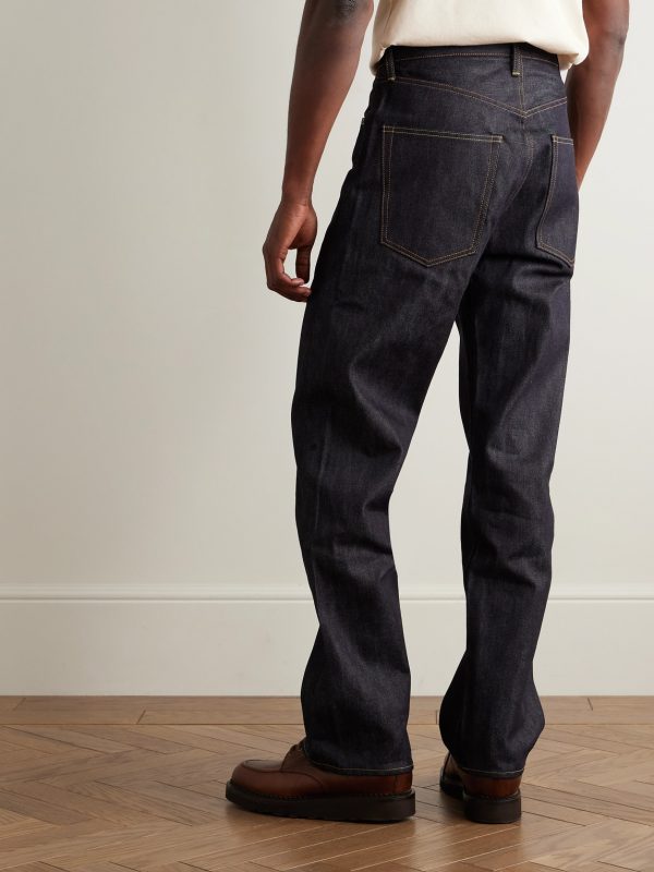 Social Sculpture 01 Wide-Leg Jeans - BK