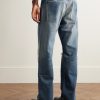 Social Sculpture 01 Wide-Leg Distressed Selvedge Jeans - BK Social Sculpture 01 Wide-Leg Distressed Selvedge Jeans - BK