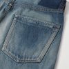 Social Sculpture 01 Wide-Leg Distressed Selvedge Jeans - CU Social Sculpture 01 Wide-Leg Distressed Selvedge Jeans - CU