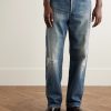 Social Sculpture 01 Wide-Leg Distressed Selvedge Jeans - FR Social Sculpture 01 Wide-Leg Distressed Selvedge Jeans - FR