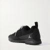 Cingino Rubber-Trimmed Microfibre Hiking Sneakers - BK