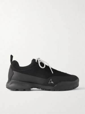 Cingino Rubber-Trimmed Microfibre Hiking Sneakers Cingino Rubber-Trimmed Microfibre Hiking Sneakers