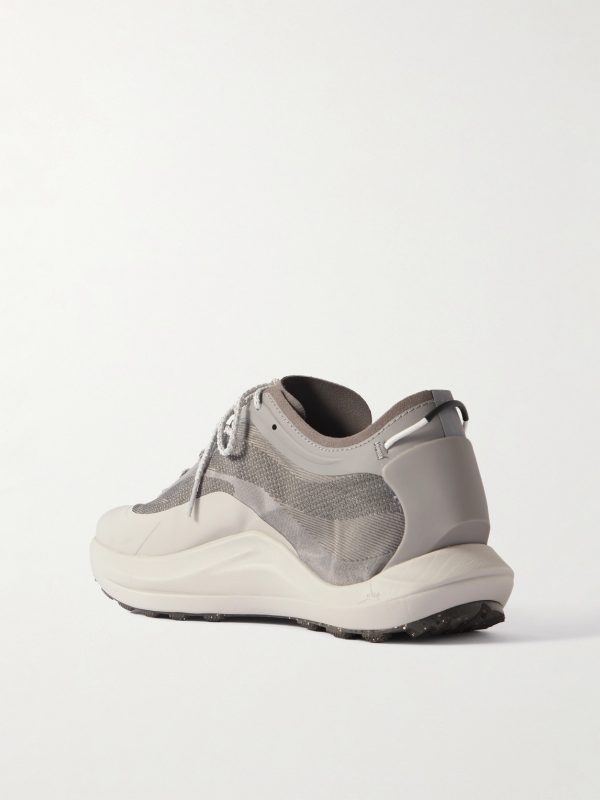 Sella Rubber-Trimmed ProWave Jacquard Trail Sneakers - BK Sella Rubber-Trimmed ProWave Jacquard Trail Sneakers - BK