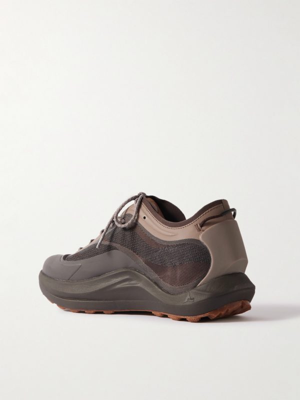 Sella Rubber-Trimmed ProWave Jacquard Trail Sneakers - BK Sella Rubber-Trimmed ProWave Jacquard Trail Sneakers - BK