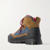 Logan Alpine Rubber- and Mesh-Trimmed Suede Hiking Boots - BK Logan Alpine Rubber- and Mesh-Trimmed Suede Hiking Boots - BK