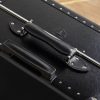 Metropolis Leather-Trimmed Suitcase - CU Metropolis Leather-Trimmed Suitcase - CU