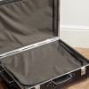 Metropolis Leather-Trimmed Suitcase - E1 Metropolis Leather-Trimmed Suitcase - E1