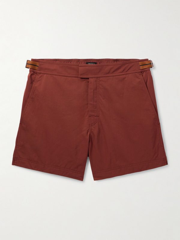 Rio Straight-Leg Mid-Length Swim Shorts