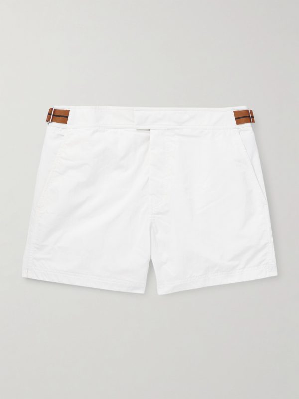 Rio Straight-Leg Mid-Length Swim Shorts Rio Straight-Leg Mid-Length Swim Shorts