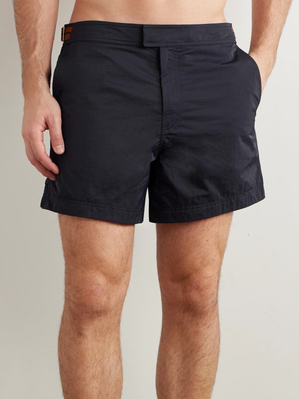 Rio Straight-Leg Mid-Length Swim Shorts - OU Rio Straight-Leg Mid-Length Swim Shorts - OU