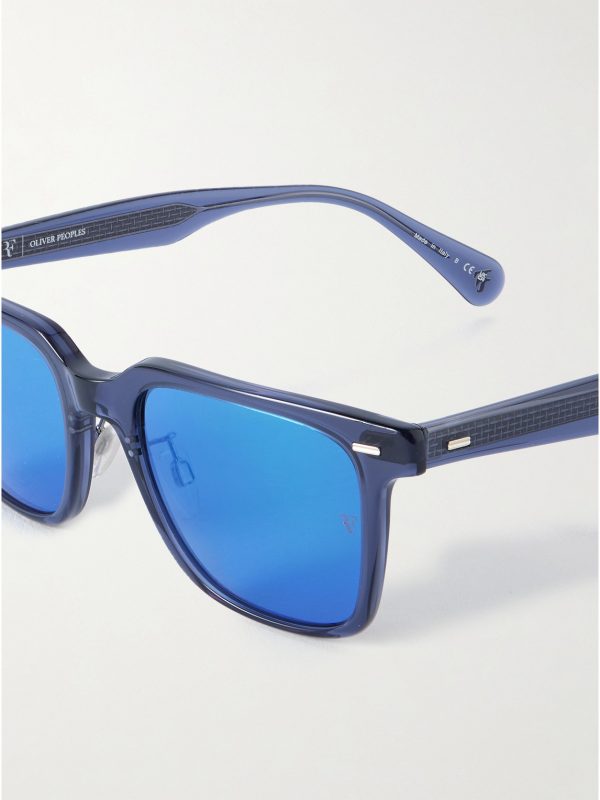 + Roger Federer Mr. Federer II D-Frame Acetate Sunglasses - CU + Roger Federer Mr. Federer II D-Frame Acetate Sunglasses - CU