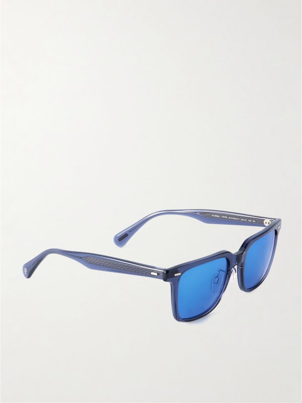 + Roger Federer Mr. Federer II D-Frame Acetate Sunglasses - FR + Roger Federer Mr. Federer II D-Frame Acetate Sunglasses - FR