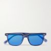 + Roger Federer Mr. Federer II D-Frame Acetate Sunglasses + Roger Federer Mr. Federer II D-Frame Acetate Sunglasses