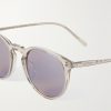 O'Malley Round-Frame Acetate Sunglasses - CU O'Malley Round-Frame Acetate Sunglasses - CU