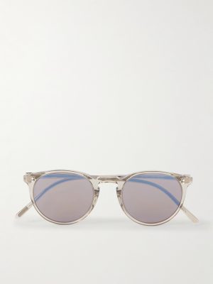 O'Malley Round-Frame Acetate Sunglasses O'Malley Round-Frame Acetate Sunglasses