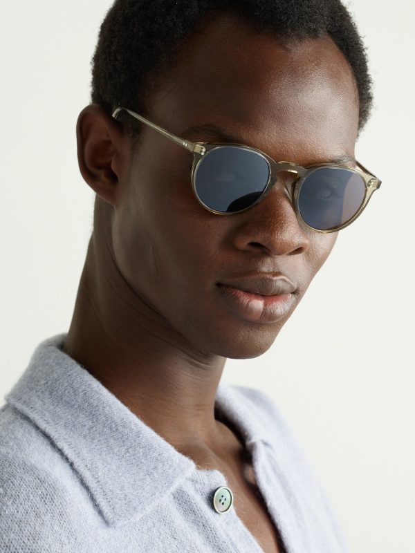 O'Malley Round-Frame Acetate Sunglasses - OU O'Malley Round-Frame Acetate Sunglasses - OU