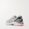 GT-2160 Mesh, Leather and Faux Leather Sneakers - BK GT-2160 Mesh, Leather and Faux Leather Sneakers - BK