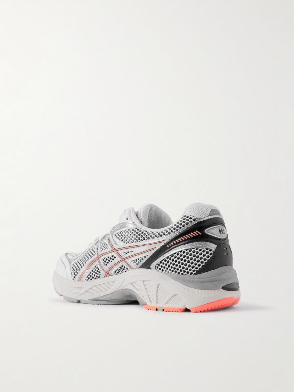 GT-2160 Mesh, Leather and Faux Leather Sneakers - BK GT-2160 Mesh, Leather and Faux Leather Sneakers - BK