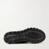 GEL-QUANTUM 360 1 AMP Suede and Rubber-Trimmed Mesh Sneakers - E1 GEL-QUANTUM 360 1 AMP Suede and Rubber-Trimmed Mesh Sneakers - E1