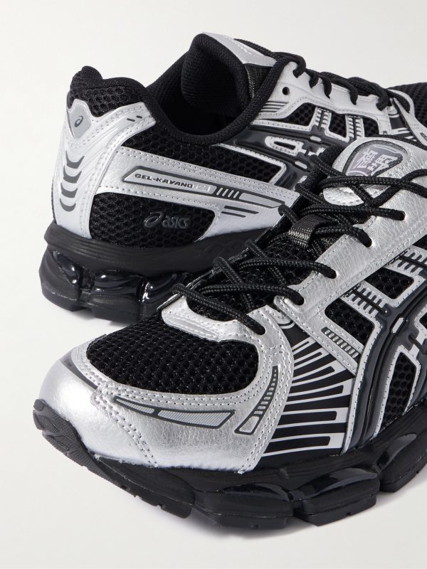 GEL-KAYANO® 12.1 Rubber-Trimmed Mesh Sneakers - CU GEL-KAYANO® 12.1 Rubber-Trimmed Mesh Sneakers - CU