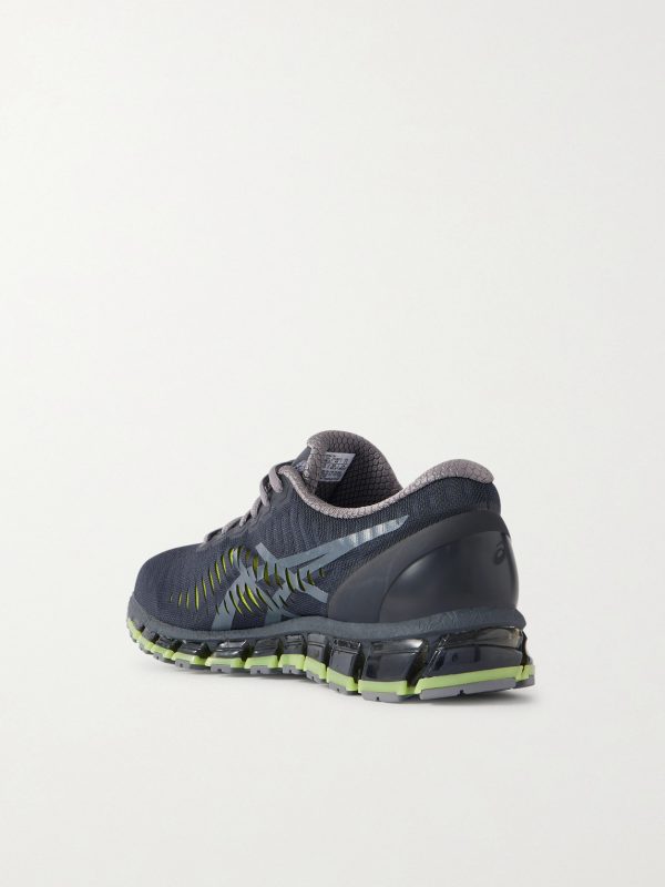 GEL-QUANTUM 360 I Rubber-Trimmed Mesh Sneakers - BK GEL-QUANTUM 360 I Rubber-Trimmed Mesh Sneakers - BK
