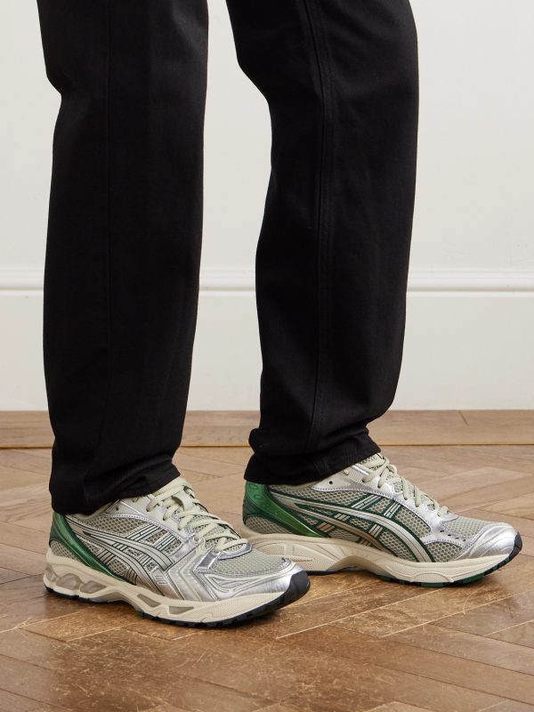 GEL-KAYANO® 14 Rubber-Trimmed Mesh Sneakers - OU