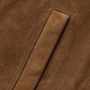 Brad Webbing-Trimmed Suede Bomber Jacket - E1