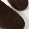 Fleece-Lined Suede Slippers - CU Fleece-Lined Suede Slippers - CU