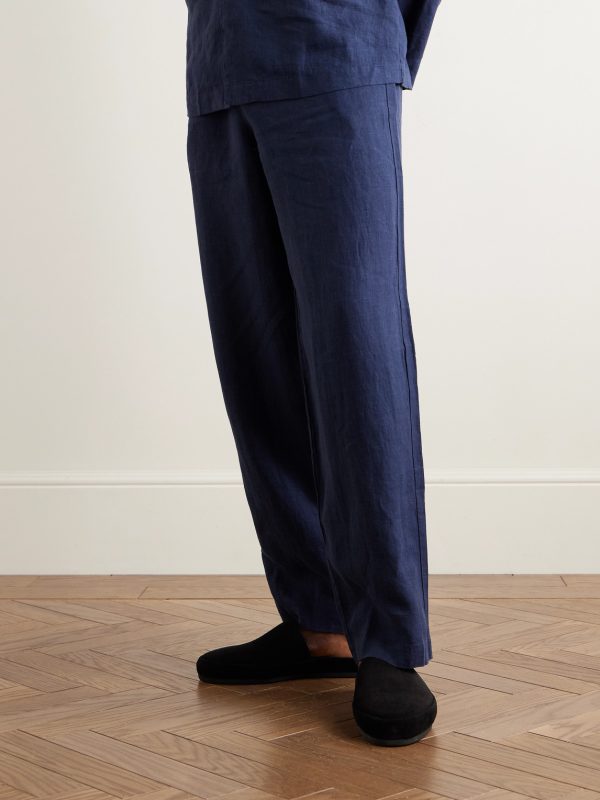 Shearling-Lined Suede Slippers - OU