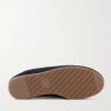 Shearling-Lined Suede Slippers - E1 Shearling-Lined Suede Slippers - E1