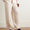Shearling-Lined Suede Slippers - OU Shearling-Lined Suede Slippers - OU