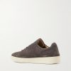 Waxed-Suede Sneakers - BK Waxed-Suede Sneakers - BK