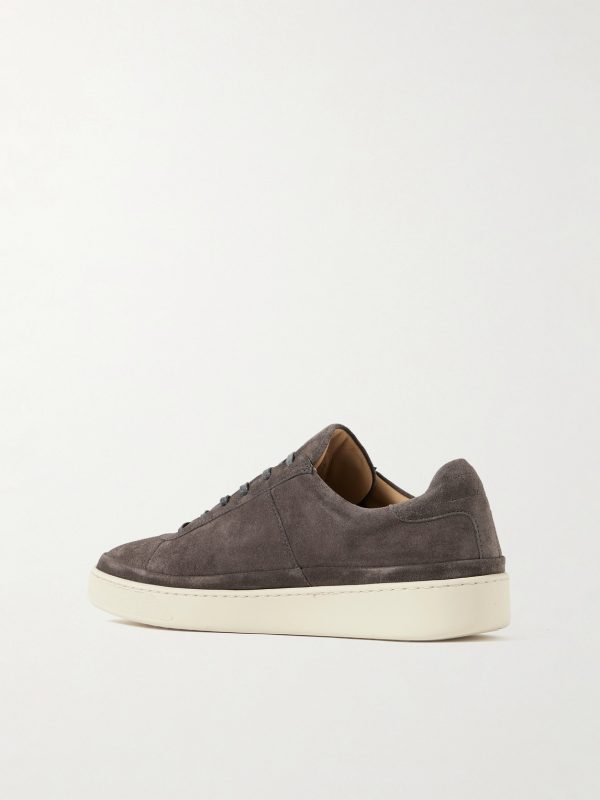 Waxed-Suede Sneakers - BK Waxed-Suede Sneakers - BK