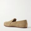 Fleece-Lined Suede Loafers - BK
