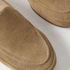 Fleece-Lined Suede Loafers - CU