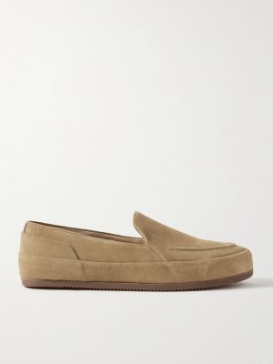 Fleece-Lined Suede Loafers Fleece-Lined Suede Loafers