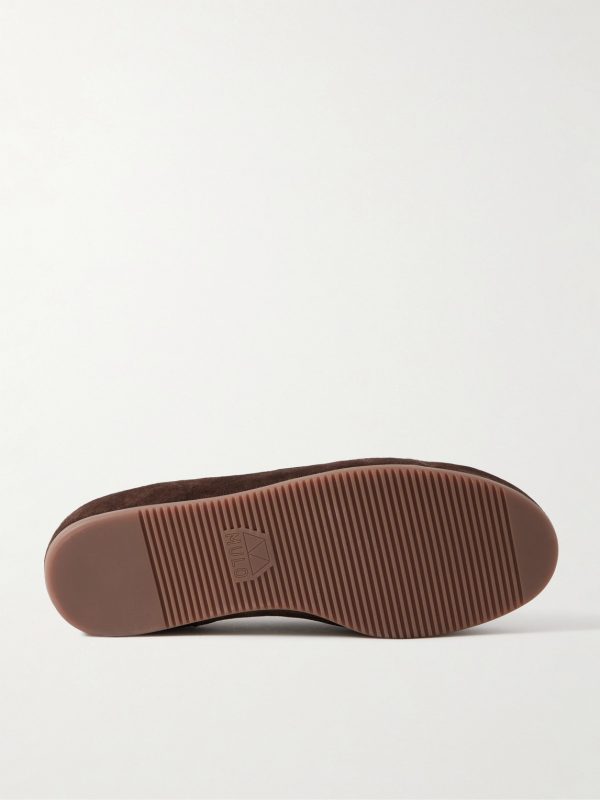 Fleece-Lined Suede Loafers - E1 Fleece-Lined Suede Loafers - E1