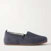 Fleece-Lined Suede Loafers Fleece-Lined Suede Loafers