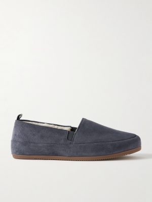 Fleece-Lined Suede Loafers Fleece-Lined Suede Loafers