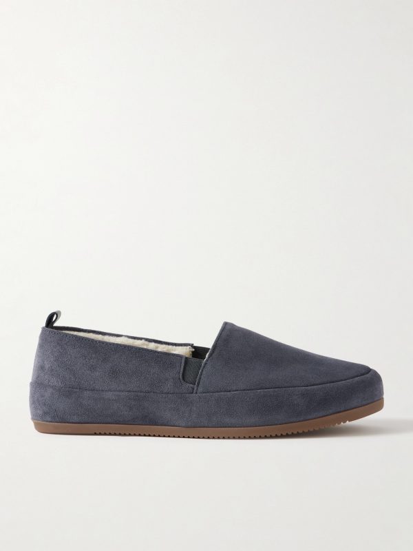 Fleece-Lined Suede Loafers Fleece-Lined Suede Loafers