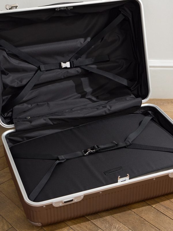 Bank Light 76cm Leather-Trimmed Makrolon® Polycarbonate Spinner Suitcase - E1 Bank Light 76cm Leather-Trimmed Makrolon® Polycarbonate Spinner Suitcase - E1