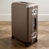 Bank Light 76cm Leather-Trimmed Makrolon® Polycarbonate Spinner Suitcase Bank Light 76cm Leather-Trimmed Makrolon® Polycarbonate Spinner Suitcase