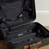 Bank Zip Deluxe M 55cm Leather-Trimmed Polycarbonate Spinner Carry-On Suitcase - E1