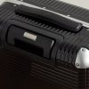 Bank Light 55cm Leather-Trimmed Polycarbonate Spinner Suitcase - CU Bank Light 55cm Leather-Trimmed Polycarbonate Spinner Suitcase - CU