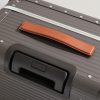 Bank Spinner 68cm Leather-Trimmed Aluminium Spinner Suitcase - CU Bank Spinner 68cm Leather-Trimmed Aluminium Spinner Suitcase - CU