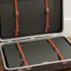 Bank Spinner 68cm Leather-Trimmed Aluminium Spinner Suitcase - E1 Bank Spinner 68cm Leather-Trimmed Aluminium Spinner Suitcase - E1