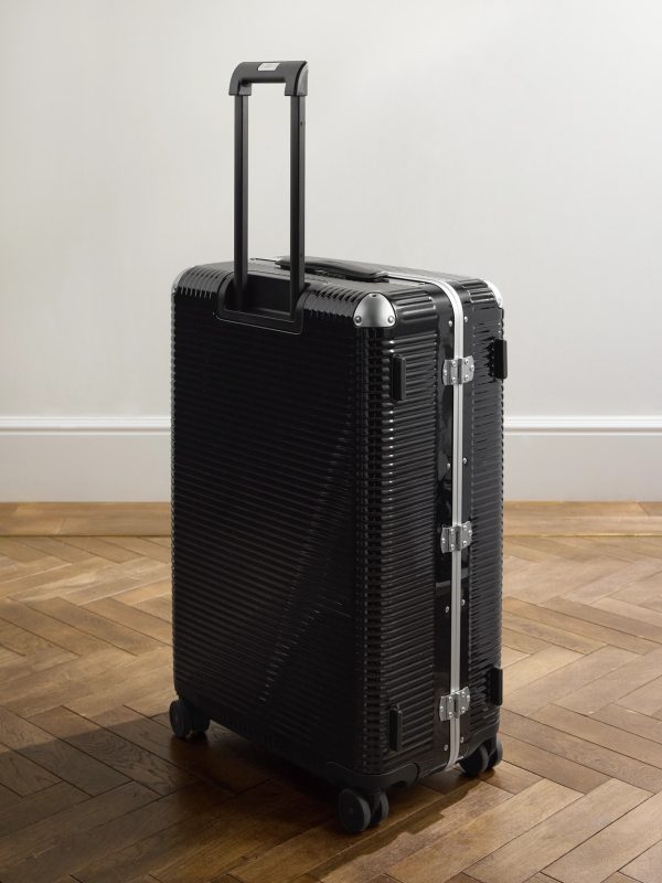 Bank Light 76cm Leather-Trimmed Makrolon® Polycarbonate Spinner Suitcase - BK Bank Light 76cm Leather-Trimmed Makrolon® Polycarbonate Spinner Suitcase - BK