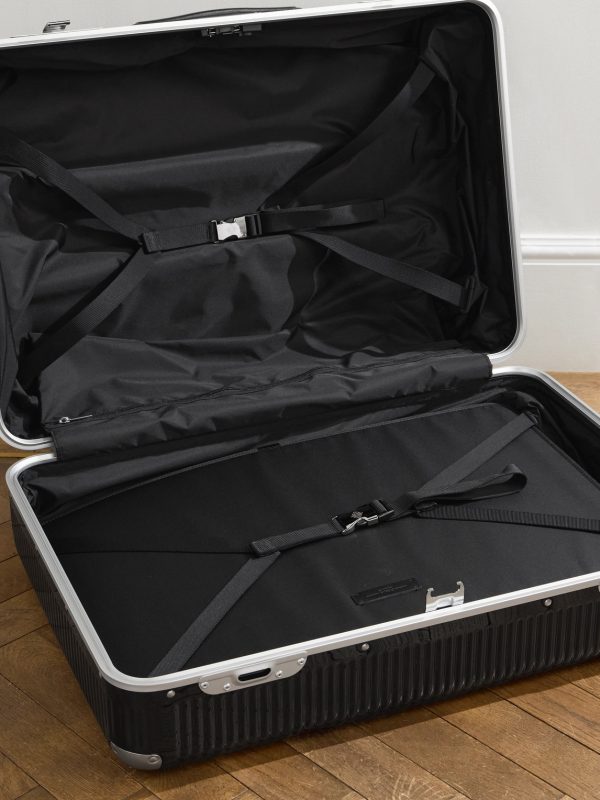 Bank Light 76cm Leather-Trimmed Makrolon® Polycarbonate Spinner Suitcase - E1 Bank Light 76cm Leather-Trimmed Makrolon® Polycarbonate Spinner Suitcase - E1